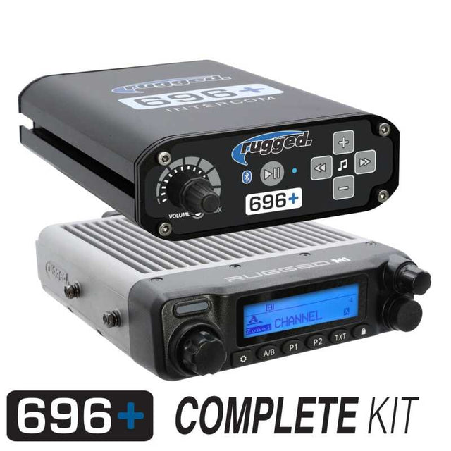 Rugged Radios 696 PLUS Complete Master Comm Kit with Intercom and 2-Way Radio M1 VHF Business Band Rugged Radios Radio Communications  AXOPROS