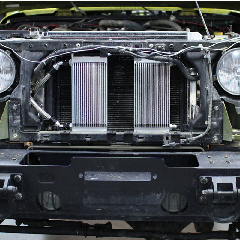 Mishimoto Transmission Cooler Kit for 2007-2011 Jeep Wrangler JK 3.8L 42RLE Mishimoto Transmission Coolers  AXOPROS