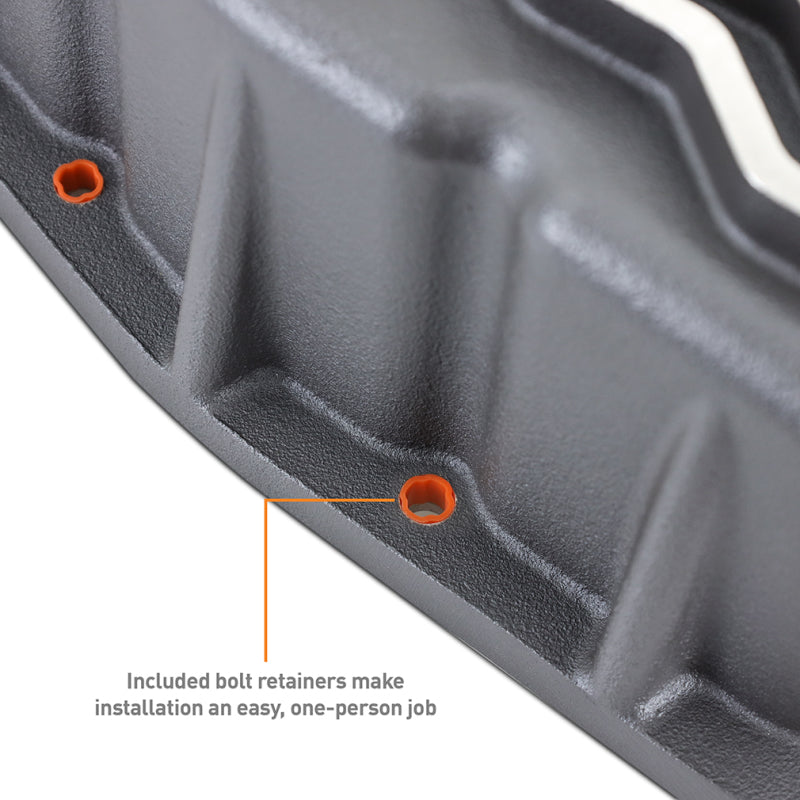 Mishimoto 2007.5 + Ram 6.7L Cummins 68RFE Transmission Pan - Cast - GR Mishimoto Transmission Pans  AXOPROS