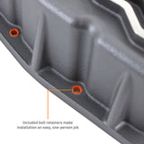 Mishimoto 2007.5 + Ram 6.7L Cummins 68RFE Transmission Pan - Cast - GR Mishimoto Transmission Pans  AXOPROS