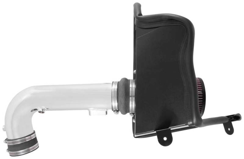 K&N 16-17 Chevy Camaro 3.6L Silver Typhoon Short Ram Intake K&N Engineering Cold Air Intakes  AXOPROS