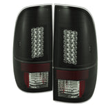 Spyder Ford F150 side 97-03/F250 Super Duty 99-07 LED Tail Lights Blk Smke ALT-YD-FF15097-LED-BSM SPYDER Tail Lights  AXOPROS