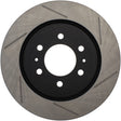 StopTech Slotted Sport Brake Rotor Stoptech Brake Rotors - Slotted  AXOPROS