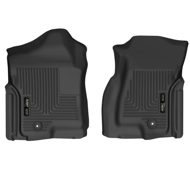 Husky Liners 02-06 Cadillac Escalade X-act Contour Front Floor Liners (Black) Husky Liners Floor Mats - Rubber  AXOPROS