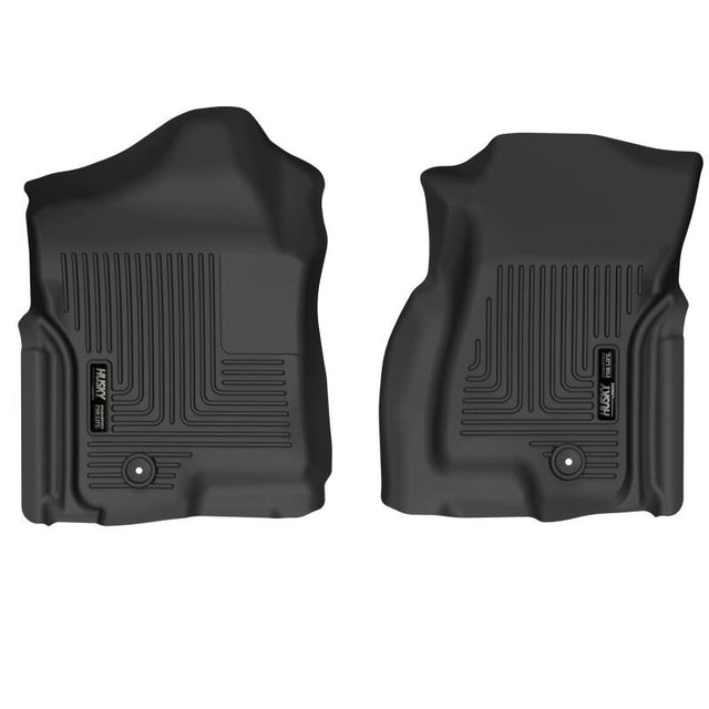 Husky Liners 02-06 Cadillac Escalade X-act Contour Front Floor Liners (Black) Husky Liners Floor Mats - Rubber  AXOPROS