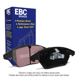EBC 06-13 Audi A3 2.0 Turbo (Girling rear caliper) Ultimax2 Rear Brake Pads EBC Brake Pads - OE  AXOPROS