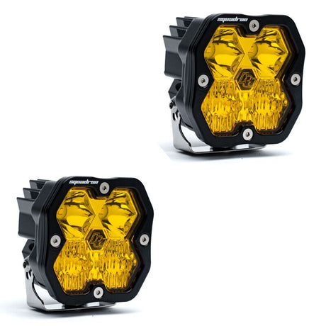 Baja Designs Baja Designs Squadron-R 2.0 Sport (Pair) LED Driving/Combo / No Harness - Baja Amber Light Bars & Cubes aftermarket performance part