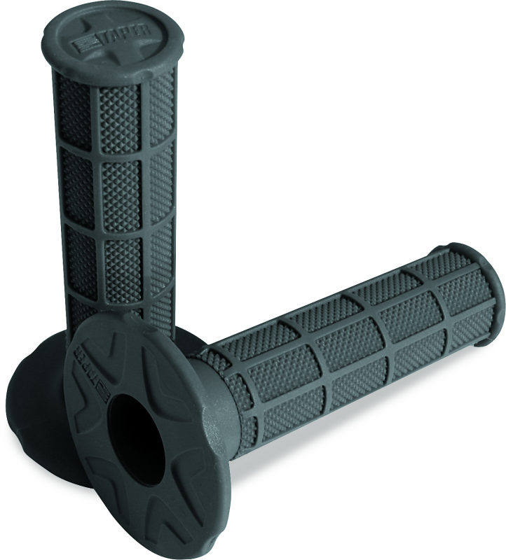 ProTaper Full Waffle Grips Medium - Dark Gray ProTaper Grips  AXOPROS