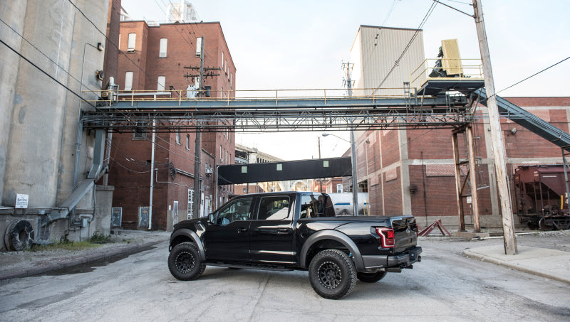 Corsa 2017-2020 Ford F-150 Raptor 3.5L Sport Cat-Back Dual Rear Exit w/ 5in Matte Black Tip CORSA Performance Catback  AXOPROS