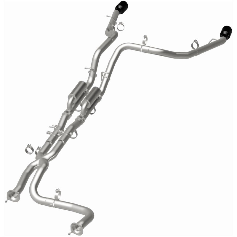 MagnaFlow 2025 Ram 1500 RHO SPEQ Series Black Chrome Cat-Back Performance Exhaust System Magnaflow Catback  AXOPROS