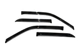 AVS 98-02 Honda Passport Ventvisor Outside Mount Window Deflectors 4pc - Smoke AVS Wind Deflectors  AXOPROS