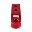 Borne Off-Road CNC Hitch Receiver Shackle 2in Red Borne Off-Road Hitch Receivers  AXOPROS
