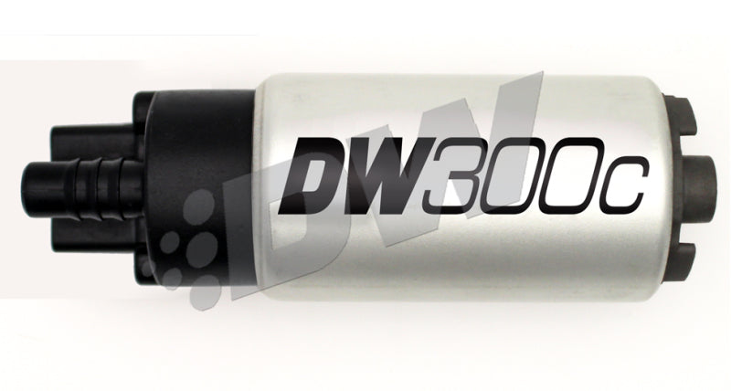 DeatschWerks 340lph DW300C Compact Fuel Pump w/o Mounting Clips DeatschWerks Fuel Pumps  AXOPROS