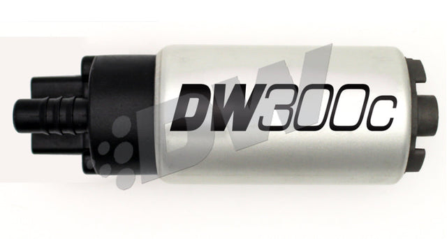 DeatschWerks 340lph DW300C Compact Fuel Pump w/o Mounting Clips DeatschWerks Fuel Pumps  AXOPROS
