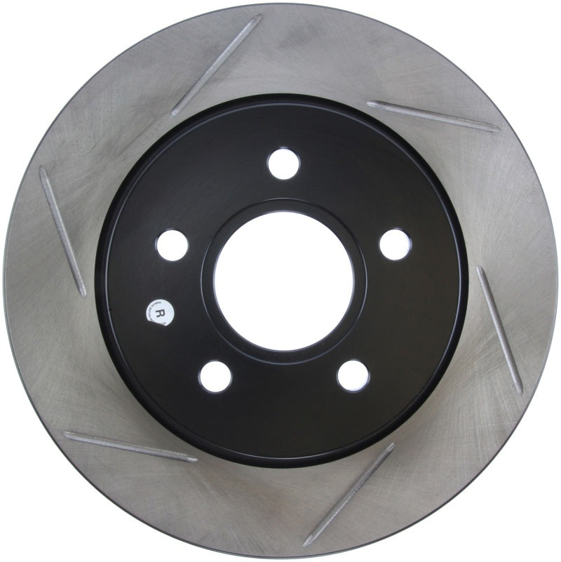 StopTech 13 Ford Focus ST Slotted Right Rear Rotor Stoptech Brake Rotors - Slotted  AXOPROS