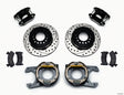Wilwood D154 P/S Park Brake Kit Drilled Chevy C-10 2.42 Offset 5-lug Wilwood Big Brake Kits  AXOPROS
