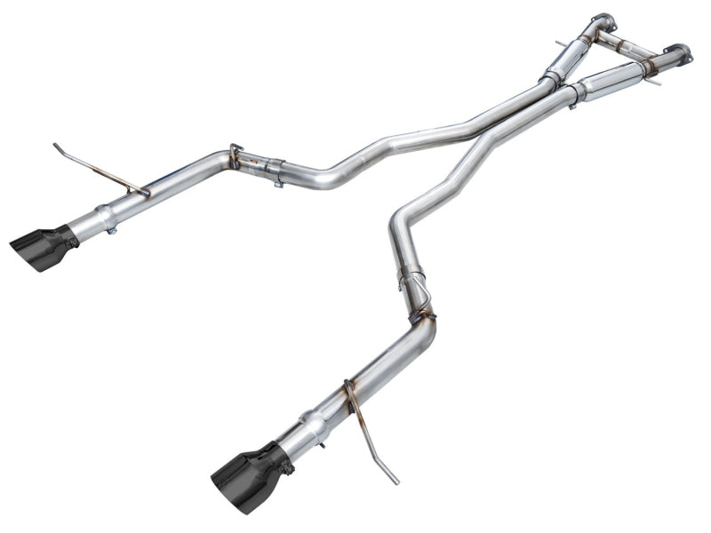 AWE Tuning 18-23 Dodge Durango SRT & Hellcat Track Edition Exhaust - Diamond Black Tips AWE Tuning Catback  AXOPROS