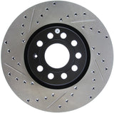 StopTech Slotted & Drilled Sport Brake Rotor Stoptech Brake Rotors - Slot & Drilled  AXOPROS