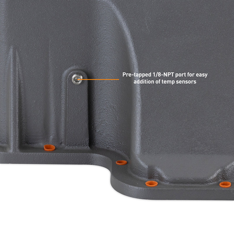 Mishimoto 89-10 Powerstroke E4OD 4R100 5R110 Trans Pan Cast GR Mishimoto Transmission Pans  AXOPROS