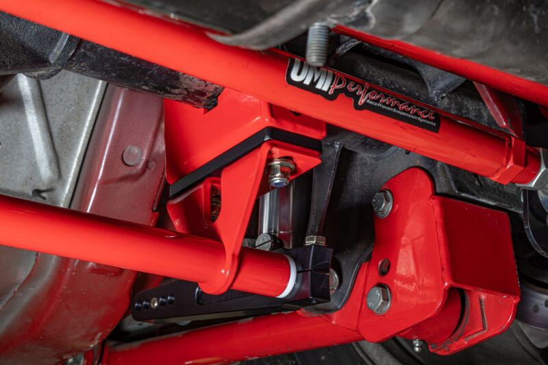 UMI 82-02 GM F-Body Rear Sway Bar - Splined - Black UMI Performance Sway Bars  AXOPROS