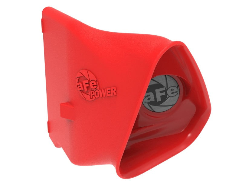 aFe Power 15-20 Ford Mustang 2.3l L4/3.7l V6/5.0l V8 Dynamic Air Scoop - Red aFe Air Intake Components  AXOPROS