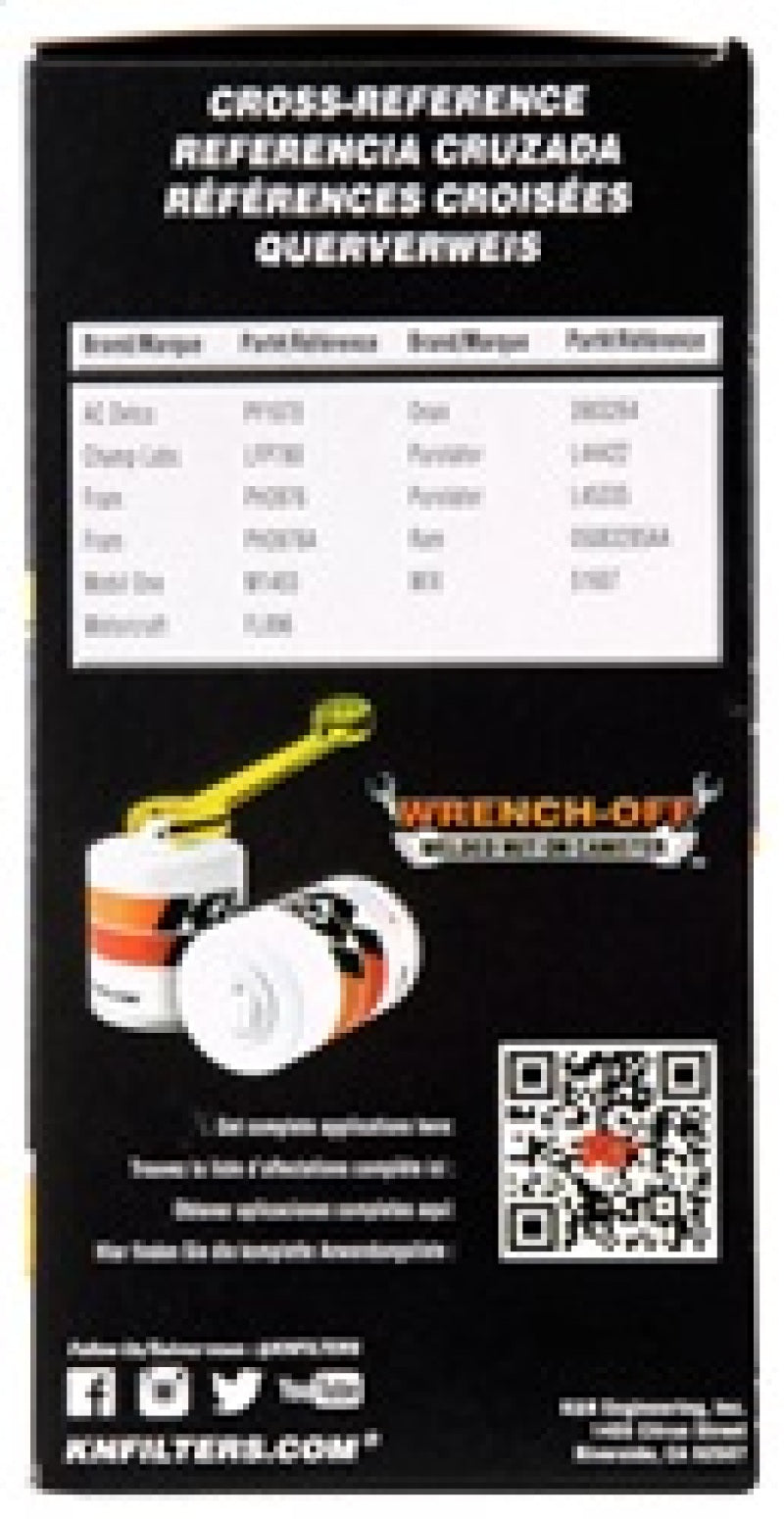K&N Dodge Performance Gold Oil Filter K&N Engineering Oil Filters  AXOPROS