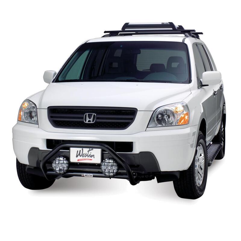 Westin Safari Light Bar Universal (14.75in mounting depth) - Black Westin Bull Bars  AXOPROS