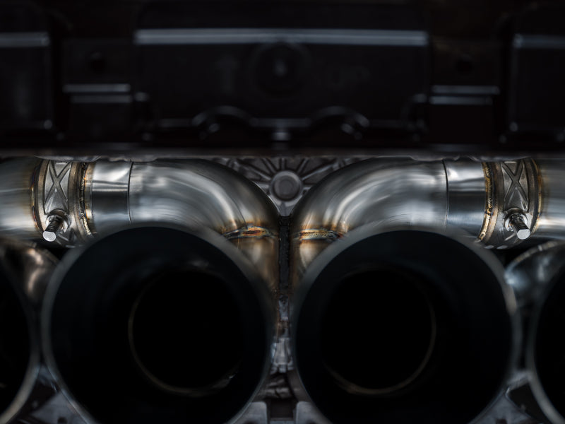 AWE 2023 C8 Corvette Z06 SwitchPath Cat-Back Exhaust - Diamond Black Tips AWE Tuning Catback  AXOPROS