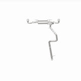 MagnaFlow 10-12 Mazda 3 L4 2.5L Hatchback Split Rear Exit Stainless Cat Back Performance Exhaust Magnaflow Catback  AXOPROS
