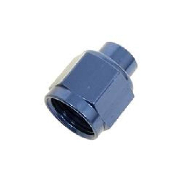 Fragola -6AN Aluminum Flare Cap - Blue Fragola Fittings  AXOPROS