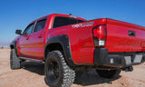 AVS 16-18 Toyota Tacoma Double Cab Ventvisor In-Channel Front & Rear Window Deflectors 4pc - Smoke AVS Wind Deflectors  AXOPROS