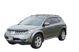 AVS 03-07 Nissan Murano Ventvisor Outside Mount Window Deflectors 4pc - Smoke AVS Wind Deflectors  AXOPROS