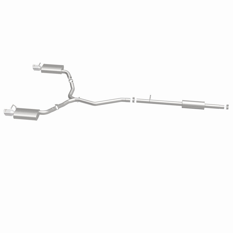 MagnaFlow 11-13 Ford Explorer V6 3.5L SS Catback Exhaust Dual Split Rear Exit w/ 3.5in SS Tips Magnaflow Catback  AXOPROS