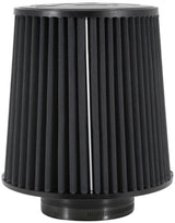 K&N Universal Rubber Filter-Round Tapered 4in Flange ID x 8in Base OD x 6.625in Top OD x 8in H K&N Engineering Air Filters - Universal Fit  AXOPROS