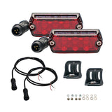 Nacho Lighting Nano Chase Light - Red Nacho Offroad Technology Wire Loom  AXOPROS