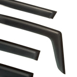 Rugged Ridge Window Visor 4-pc set Black 15-18 Renegade BU Rugged Ridge Wind Deflectors  AXOPROS