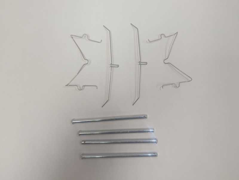 Alcon 2018+ Jeep Wrangler JL Pad Retainer Pin Kit (For PN PNS4415X) - Front Alcon Brake Hardware  AXOPROS