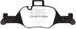 EBC 2017+ BMW 530 G30 Redstuff Front Brake Pads EBC Brake Pads - Performance  AXOPROS
