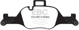 EBC 2017+ BMW 530 G30 Redstuff Front Brake Pads EBC Brake Pads - Performance  AXOPROS