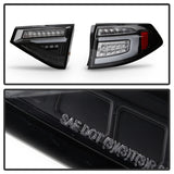 Spyder 08-14 Subara Impreza WRX Hatchback LED Tail Lights Seq Signal Black ALT-YD-SI085D-SEQ-BK SPYDER Tail Lights  AXOPROS