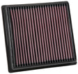 K&N 2017 Subaru Impreza L4-2.0L F/I Drop In Replacement Air Filter K&N Engineering Air Filters - Drop In  AXOPROS