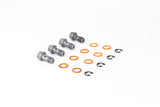 Goodridge 05-14 Ford Mustang (w/ABS) Stainless Steel Brake Line Kit Goodridge Brake Line Kits  AXOPROS