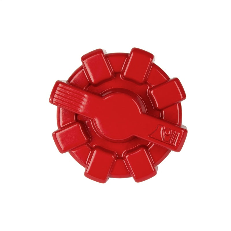 Rugged Ridge 07-20 Jeep Wrangler JK/JL / 2020 Gladiator JT Red Aluminum Elite Fuel Cap Rugged Ridge Fuel Caps  AXOPROS