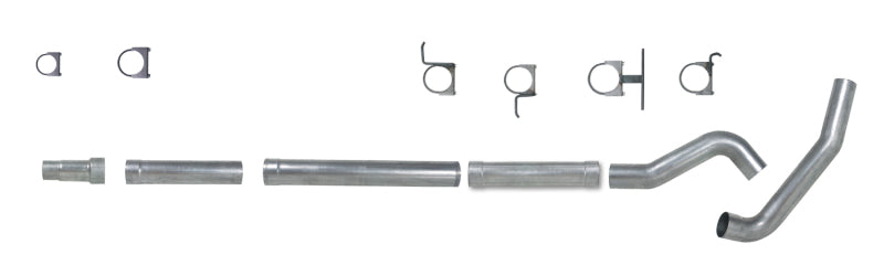Diamond Eye KIT 5in CB MFLR RPLCMENT PIPE SGL AL: 94-97 FORD 7.3L F250/F350 PWRSTROKE Diamond Eye Performance Catback  AXOPROS