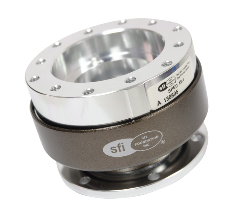 NRG Quick Release Gen 2.0 - Silver Body / Chrome Ring SFI Spec 42.1 NRG Quick Release Adapters  AXOPROS