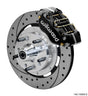 Wilwood Dynapro 4R Front Kit 11.75in SPR Drilled and Slotted Rotors - Black Wilwood Big Brake Kits  AXOPROS