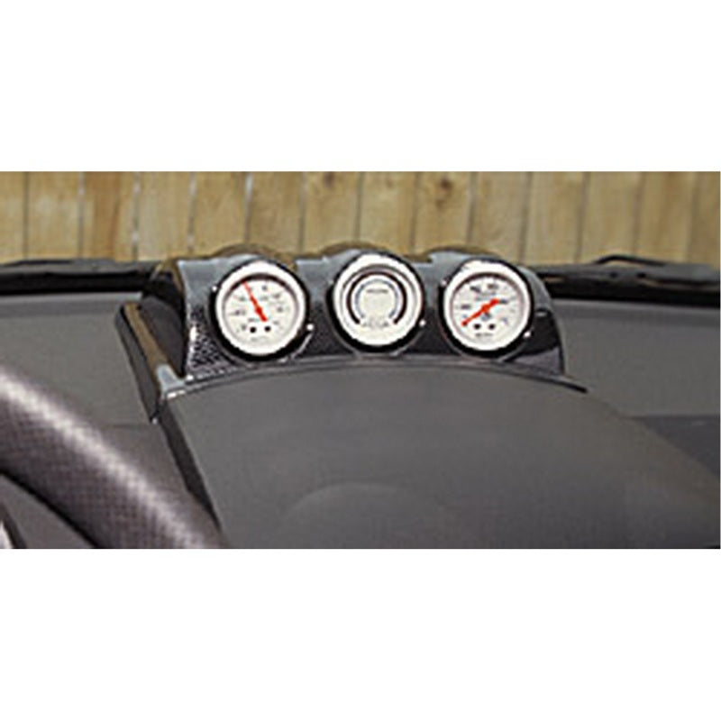 Autometer 98-10 VW Beetle 2-1/16in Triple Dash Top Gauge Mount AutoMeter Gauge Pods  AXOPROS