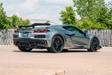 Corsa 23-24 Chevrolet Corvette C8 Z06 3in Valved Cat-Back Exhaust Muffler System (ReUses Stock Tips) CORSA Performance Catback  AXOPROS