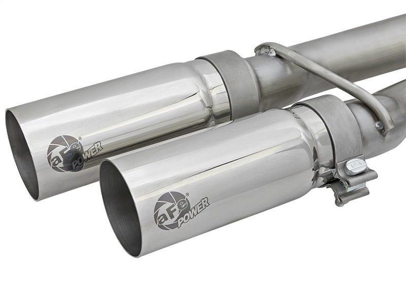 aFe Rebel Series 3in SS Cat-Back Exhaust System w/ Polished Tip 04-15 Nissan Titan V8 5.6L aFe Catback  AXOPROS