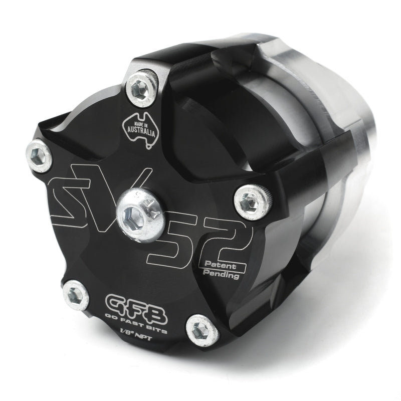 GFB SV52 High Flow BOV - Rated at Over 300psi (Suits All High Powered Turbo or Supercharged Engines) Go Fast Bits Blow Off Valves  AXOPROS